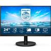 Philips Monitor 24" Philips V Line 241V8L 75Hz Full HD VA LED Nero