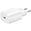 Samsung CARICATORE SAMSUNG FAST TIPO C CARICA VELOCE 25W senza CAVO EP-TA800N BIANCO