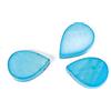 INNSPIRO Perline in madreperla lacrima brillante turchese 14 x 10 mm. 250 g. 279 u. ca.