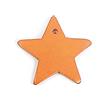 INNSPIRO Ciondolo legno stella cerata arancione 30 x 30 mm. 50 u. ca.