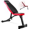 FFitness PANCA INCLINATA PESI PALESTRA FITNESS REGOLABILE MULTIFUNZIONE ALLENAMENTO PIANA