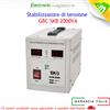 SKB STABILIZZATORE DI TENSIONE SKB 2000VA / 1200W CON DOPPIO DISPLAY A LED