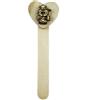 DlmBomboniere 27576 Bomboniere 12pezzi Segnalibro Cuore in Legno Gufo Gufetto Cappello Laurea