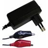LIFE/JOIN/HQ/ECC VARIABILE NEL TEMPO CARICABATTERIE PER BATTERIE PIOMBO GEL UNIVERSALE 12V 1A 13.8V AGM ERMETICHE HQ