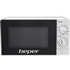 BEPER P101FOR001 Forno Microonde 20 Litri - Microonde Piccolo con Timer, Gill e 5 Livelli di Potenza