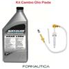 QUICKSILVER KIT OLIO PIEDE QUICKSILVER HIGH PERFORMANCE GEAR LUBE + POMPA MANUALE