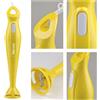 Girmi Mixer ad immersione cucina MX01 di Girmi 170 watt 4 Lame in acciaio inox Giallo