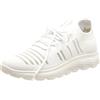 Geox D Spherica C, Sneakers Donna, Bianco (White), 39 EU