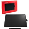 Wacom One by Small Tavoletta Grafica 2540lpi 152 x 95mm - Nero/Rosso CTL-472-S