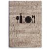 Lacor 28053 - Porta menù formato A5 Matisse Collection 160 x 285 mm