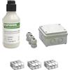 Arnocanali GI-BOX100 Kit Gel Bicomponente Isolante e Sigillante con Scatola di Derivazione e Pressacavi, Multicolor
