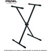 PROEL EL80 Stand Supporto per Tastiera Mixer / Consolle DJ c/serraggio easy lock