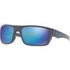 Oakley Drop Point Prizm Polarized Sunglasses Grigio Prizm Sapphire Polarized/CAT 3 Uomo