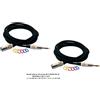 Rockcable by Warwick ROCKCABLE RCL30390 CAVO SPEAKER CASSE CANNON XLRM + JACK 2 CAVI DA 10mt