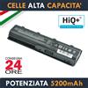 HiQ+ Batteria per Portatile HP Compaq CQ43-306TU Presario Alta Capacità (Potenziata)