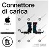 APPLE CONNETTORE RICARICA IPHONE 8 MICROFONO NERO ORIGINALE RIGENERATO