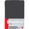 PLASTILINE Plastilina 7955T - Panetto di Plastilina- Pasta modellabile, alta precisione - Modellare, scolpire, plasmare - durezza 3 (media) - 750g - Colore nero. Prodotto in Francia