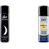 pjur ORIGINAL - Gel lubrificante premium al silicone - lubrifica a lungo senza appiccicare - conf. da 1 (1x100ml) & analyse me! Comfort Water Anal Glide - confezione da 1 (1 x 30 ml)