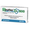 Reuflor® Immuno D3 800 compresse| Integratore Alimentare a base di Fermenti Lattici Vivi e Vitamina D3| Sostiene il Sistema Immunitario| Probiotico Per adulti e bambini| Confezione da 20 compresse