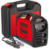 Telwin 815856 Force 145 Saldatrice Inverter ad Elettrodo Completa di Accessori in Valigetta, 230 V, Rosso, Force 145 in valigetta