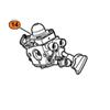 STIHL CARBURATORE C1M-S204 PER SOFFIATORE BG SH 56