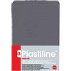 PLASTILINE Plastilina 7755T - Panetto di Plastilina- Pasta modellabile, alta precisione - Modellare, scolpire, plasmare - durezza 3 (media) - 750g - Colore Grigio scuro. Prodotto in Francia