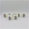 asticera LUMINO M10 BIANCO LOURDES 52x60 mm grammi 65 pacco da 3/4/5/6/7/8/9/10