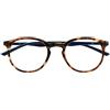 OPULIZE Met Blocco Luce Blu Occhiali Da Lettura Computer Gioco Marrone Tartaruga Uomo Donna Cerniere Molla B60-2 +2,50