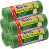 Domopak Spazzy Sacchi Nettezza Saccoverde Avvolgi e Chiudi 100 percento Riciclato da Post-Consumo - Condominiale 110 Lt - Verde - 5 Confezioni Da 10 Pezzi, 10 Unità (Confezione da 5)