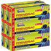 Domopak Spazzy Sacchi Nettezza Prendisac Con Maniglie Autochiudenti, Blu, Nero, 15 Unità, Confezione da 6