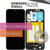 Samsung DISPLAY SAMSUNG GALAXY A20E SM-A202 LCD SCHERMO + FRAME PARI A ORIGINALE VETRO