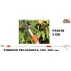 STOCKER ART 510FORBICE TELESCOPICA TAGLIO BATTENTE ALLUNGABILE DA 180 a 300 CM