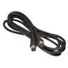 GBC Cavo Antenna Tv Spina/presa 90° 1,5 Mt Nero GBC 58388260 CAVO ANTENNA TV SPINA/P