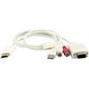 GBC Cod. 14.2800.27 CONVERTITORE HDMI / VGA CON AUDIO STEREO RCA R/L