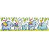 Heritage Crafts Heritage KCEP1569-E - Set punto croce, motivo elefanti sulla parata, 37,5 x 10,5 cm