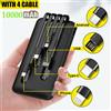 POWER BANK BATTERIA CARICABATTERIA PORTATILE DA 20000 Mah PER APPLE IPHONE USB