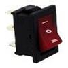 GBC Deviatore Unipolare A Bilanciere Rosso On-off-on 3 GBC 24233450 Deviatore Unipol