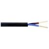 Cavo Elettrico 2x1.5 Nero 300/500v H05vv-f GOM2X1.5NE Cavo Elettrico 2x1.5 Nero