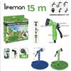 Tubo da Giardino Estensibile Pompa Acqua Terrazzo 15 22 30 45 m con Pistola