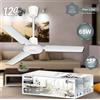 Ventilatore da soffitto INDUSTRIALE 3 pale Ø 120cm 65W comando a muro silenzioso