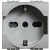 Bticino Presa 2p+t 16a 250 Va.c. Tech Living Light BTICINO NT4140/16 Presa 2p+t 16a 250