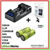 Xtar Caricabatterie XTAR VP2 funzione power bank +2 Pile LiFePO4 Lithiumwerk 26650