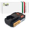 New Net Batteria compatibile con AEG BSB18CBL-252C BSB18CLI-202C [Li-Ion 18V 2000mAh]