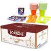 BORBONE 200 KIT Accessori Caffè Borbone Monodose Bicchieri, Palette, Bustine di Zucchero