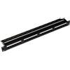 LINK PATCH PANEL 24 PORTE CAT6 PER RACK 19'' CAT5E RJ45 UTP 8 POLI CATEGORIA 6 ARMADI