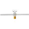 RETTBERG RETT montagna 134501109 USA E GETTA connettore rubinetto, NG 4 NS di pulcini di vetro 14.5/massiccio, 4.0 mm Foro