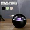 Umidificatore ad ultrasuoni Diffusore di Aromi LED 130ml Auto-Off Aromaterapia