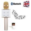 Q7 Portatile Mini Magic Wireless Bluetooth KTV Karaoke Microfono Altoparlante