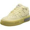 Nike Air Force 1 Fontanka, Sneaker Donna, Coconut Milk/Coconut Milk-Lemon Wash, 38.5 EU