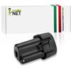 New Net Batteria compatibile con Makita DA330D LCT302W UH200 [Li-Ion 10,8V 1500mAh]